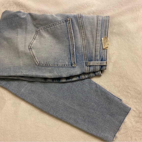 COSMIC JEAN BLUE ARIELLE SKINNY SCISSOR CUT HEM - Picture 12 of 13